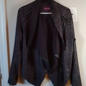 Vigoss brown leather jacket